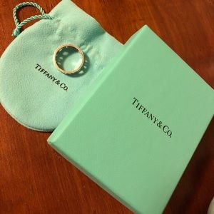 Tiffany & Co Atlas Open Ring Size 9